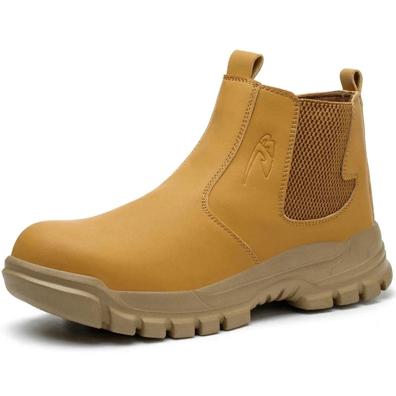 Bottines Chelsea de sécurité mixtes, embout acier, du 37 au 48