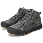 Bottines d'hiver homme imperméables, semelle en caoutchouc