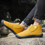 Bottines d'hiver fourrées imperméables, hommes et femmes