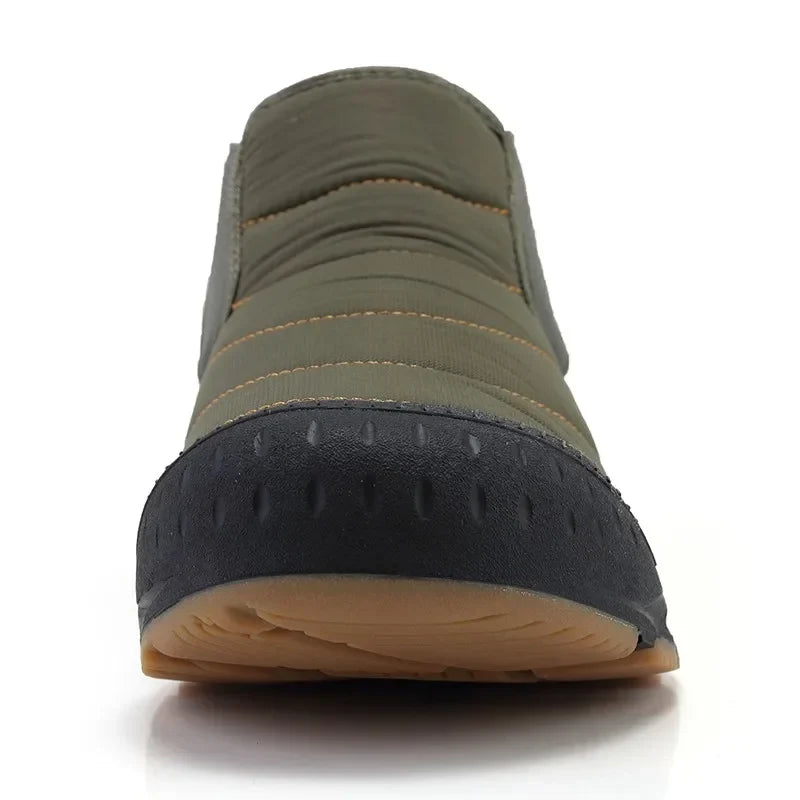 Bottines d'hiver fourrées imperméables, hommes et femmes