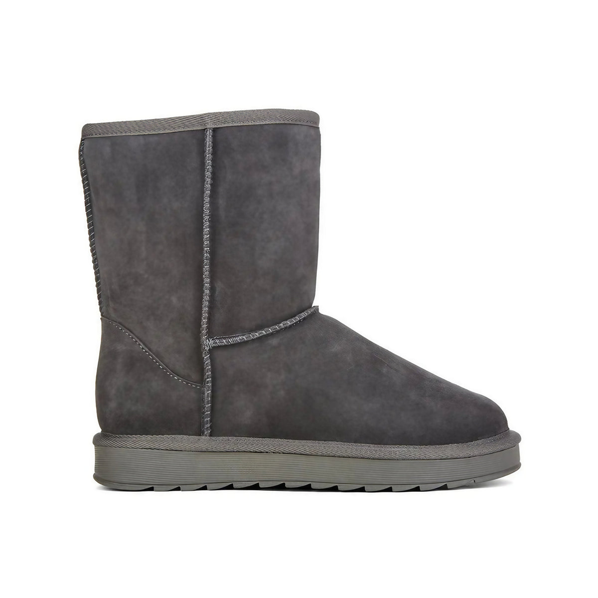 Bottines d'hiver en daim fourrées, mixtes, neuf coloris