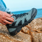 Bottines de randonnée homme imperméables, serrage à molette
