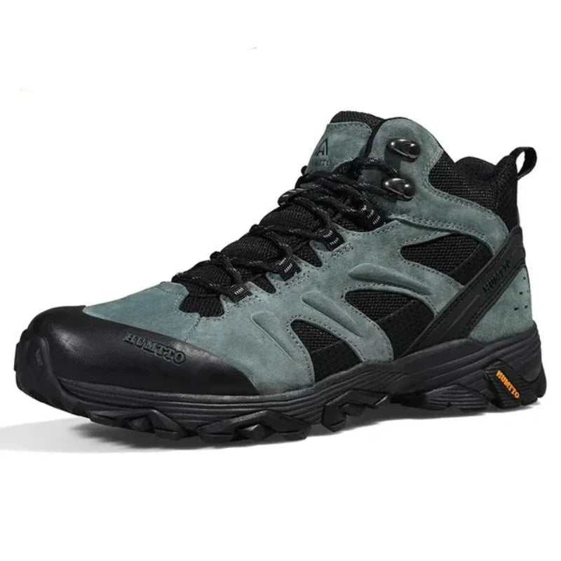 Bottines de randonnée homme imperméables, vert ou kaki, vert