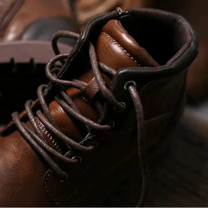 Bottines homme doublées, semelle antidérapante, du 39 au 48