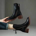 Bottines femme de ville, noir ou marron, du 35 au 43, noir
