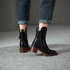 Bottines femme de ville, noir ou marron, du 35 au 43