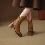 Bottines femme de ville, noir ou marron, du 35 au 43