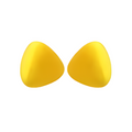 Bouchons d'oreilles réutilisables, étanches, quatre coloris, jaune