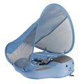 Bouée bébé à siège avec parasol, de 6 à 24 mois, bleu