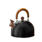 Bouilloire à sifflet en acier inoxydable, 2,5 L ou 3 L