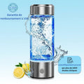 Gourde à hydrogène par électrolyse, format portable