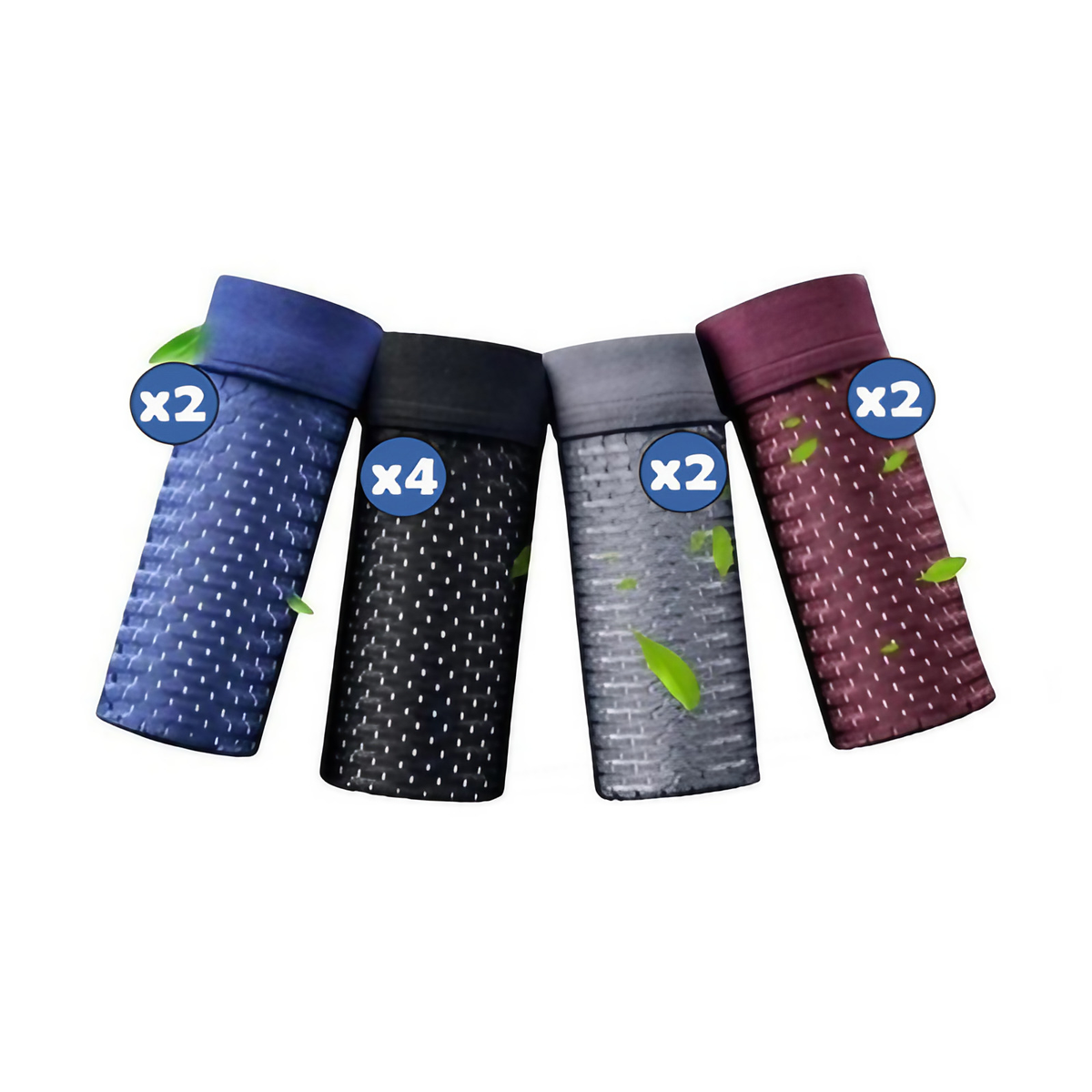 Lot de boxers homme coupe ajustée, deux assortiments, L au 3XL