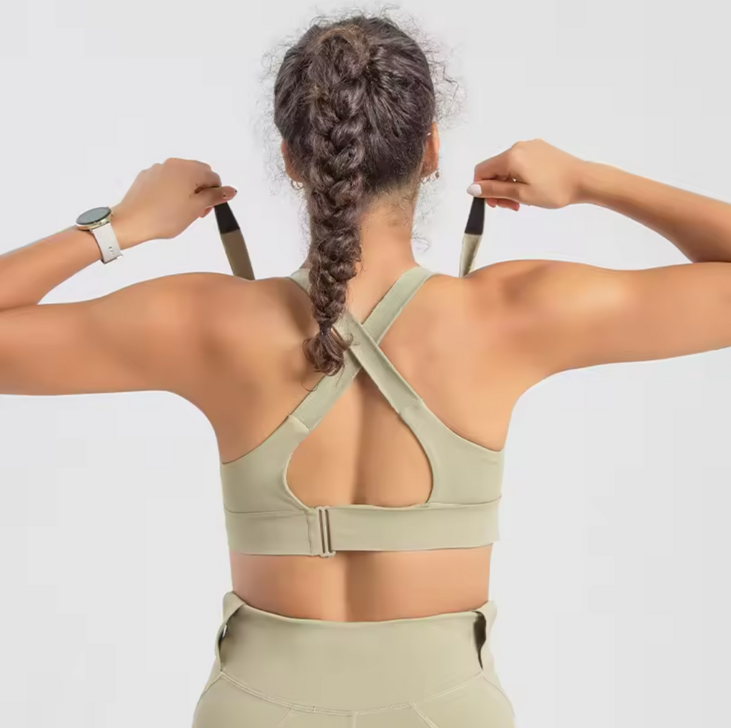 Brassière femme sans armature, bretelles réglables, du S au 5XL