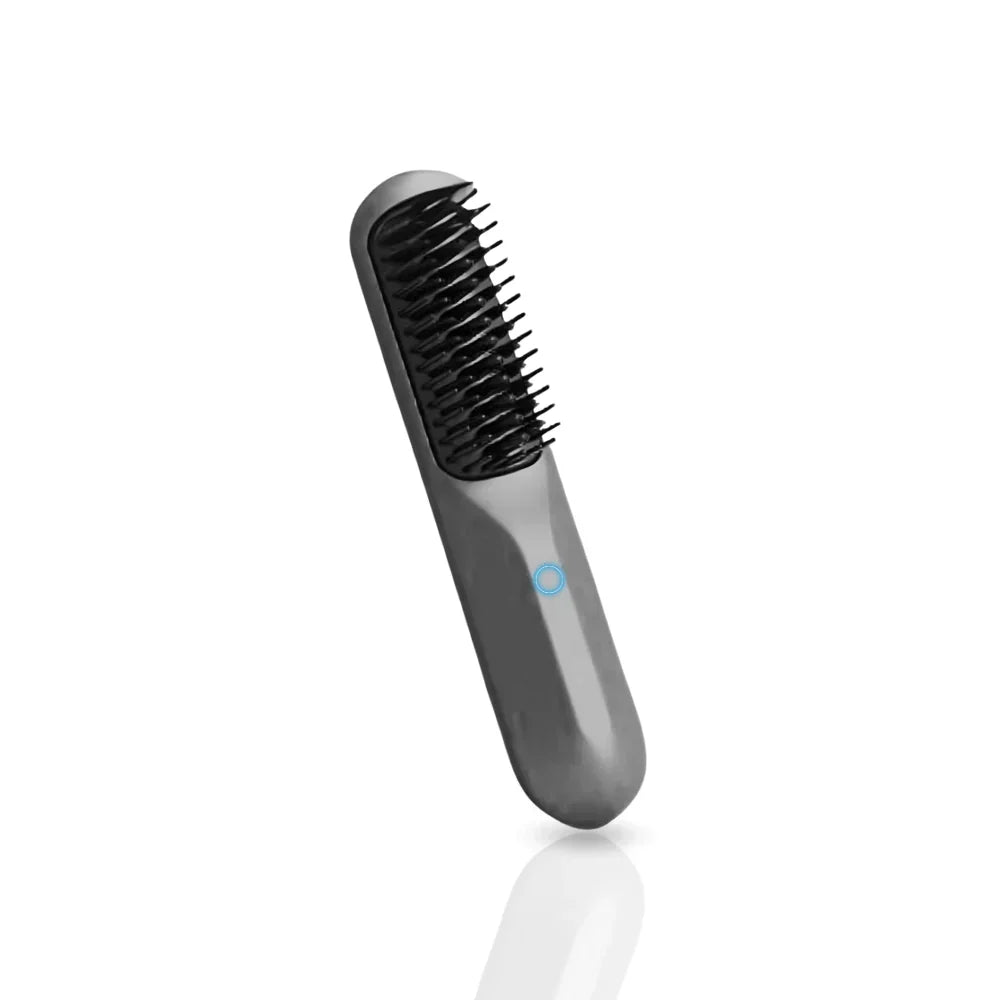 Brosse chauffante ionique sans fil, trois niveaux de chaleur