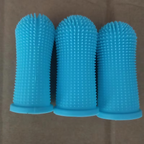 Brosse à dents doigtier pour chien et chat, silicone, lot de 5