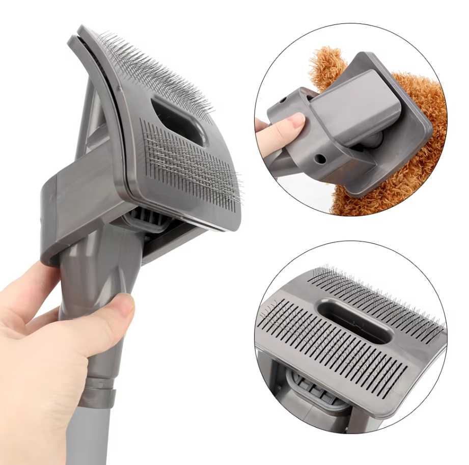 Brosse pour poils d'animaux à brancher sur l'aspirateur
