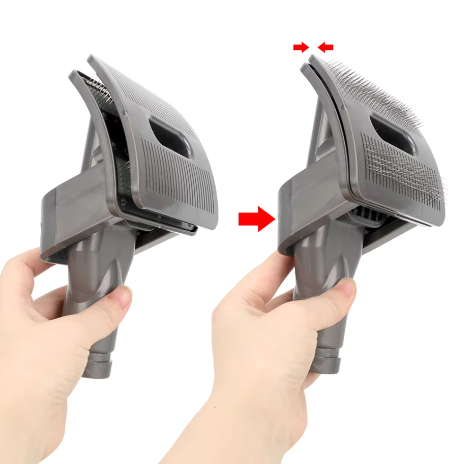Brosse pour poils d'animaux à brancher sur l'aspirateur