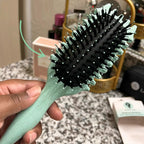 Brosse démêlante pour cheveux bouclés, frisés et crépus