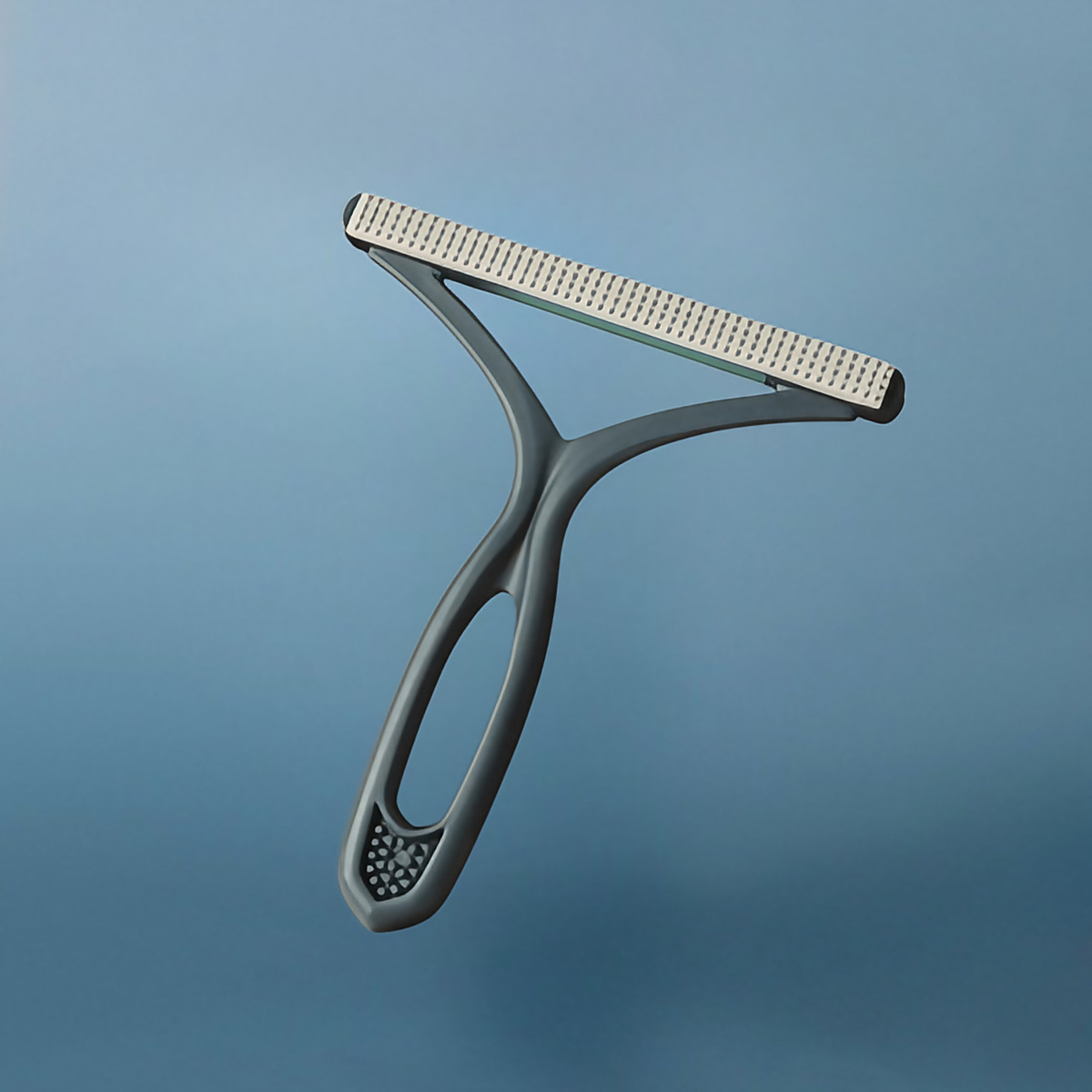 Brosse anti-poils double face pour canapé et vêtements, trois coloris, bleu