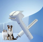 Brosse et tondeuse 2 en 1 pour le toilettage du chien et du chat