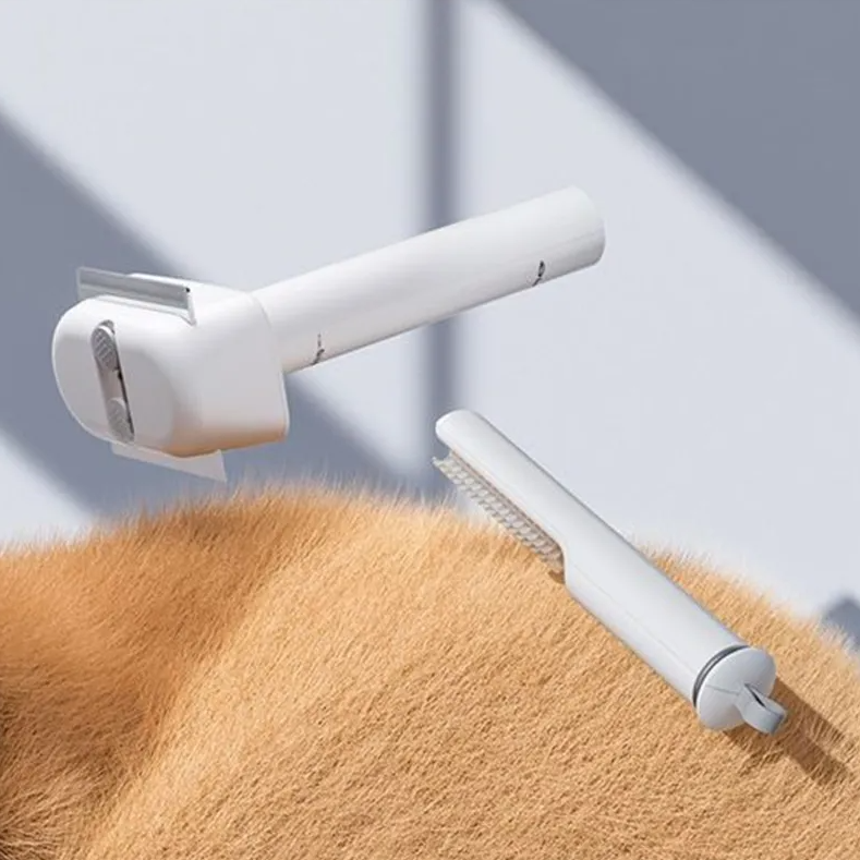Brosse et tondeuse 2 en 1 pour le toilettage du chien et du chat