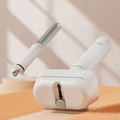 Brosse et tondeuse 2 en 1 pour le toilettage du chien et du chat, blanc