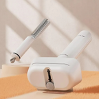 Brosse et tondeuse 2 en 1 pour le toilettage du chien et du chat, blanc