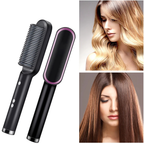 Brosse lissante chauffante à température réglable, trois coloris