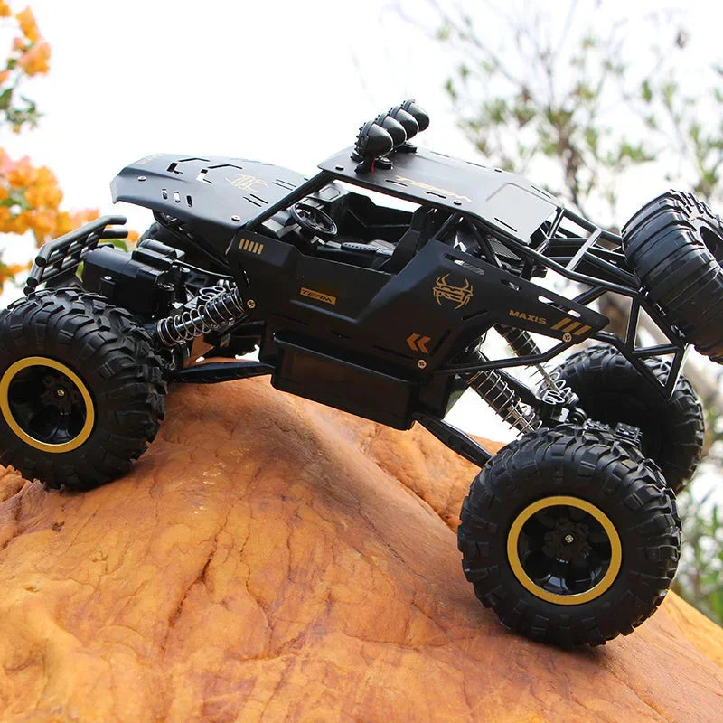 Buggy télécommandé enfant tout-terrain 4x4, lumières LED