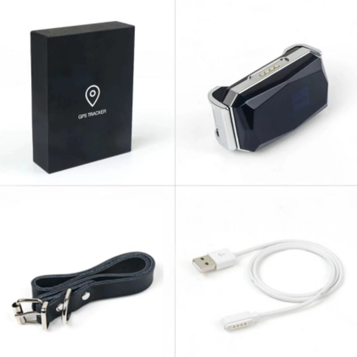 Collier GPS pour chien et chat, suivi en temps réel, IP67