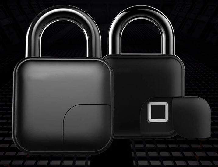 Cadenas à empreinte digitale sans clé, rechargeable, IP65
