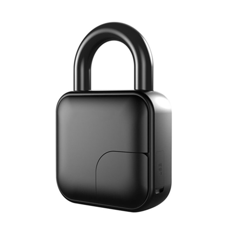 Cadenas à empreinte digitale sans clé, rechargeable, IP65