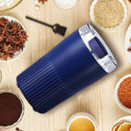 Moulin électrique compact pour café et épices, lames acier