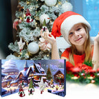 Calendrier de l'Avent de Noël, 24 gnomes à collectionner