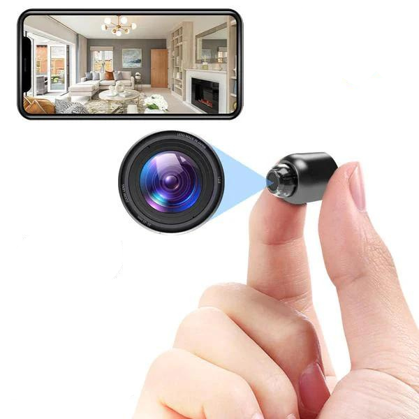 Caméra compacte Full HD 1080p, vision de nuit et wifi