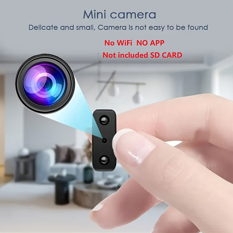 Mini caméra de surveillance sans fil Full HD, vision de nuit