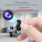 Mini caméra de surveillance sans fil Full HD, vision de nuit