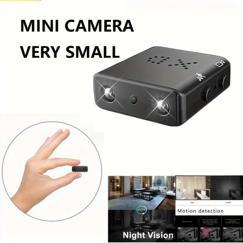 Mini caméra de surveillance sans fil Full HD, vision de nuit