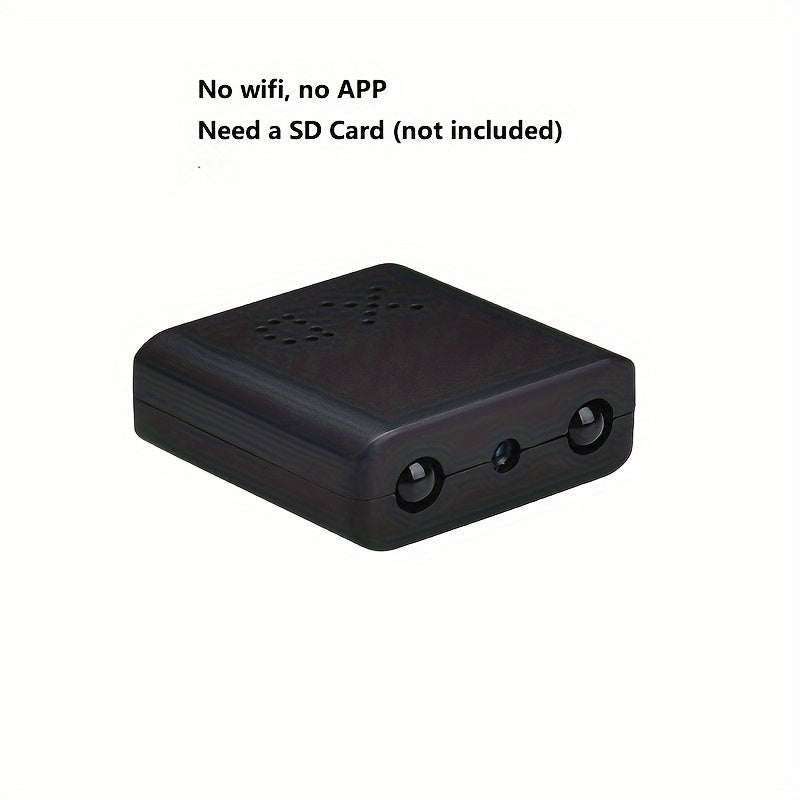Mini caméra de surveillance sans fil Full HD, vision de nuit