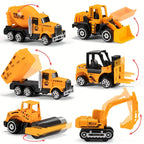 Coffret de véhicules de chantier pour enfant