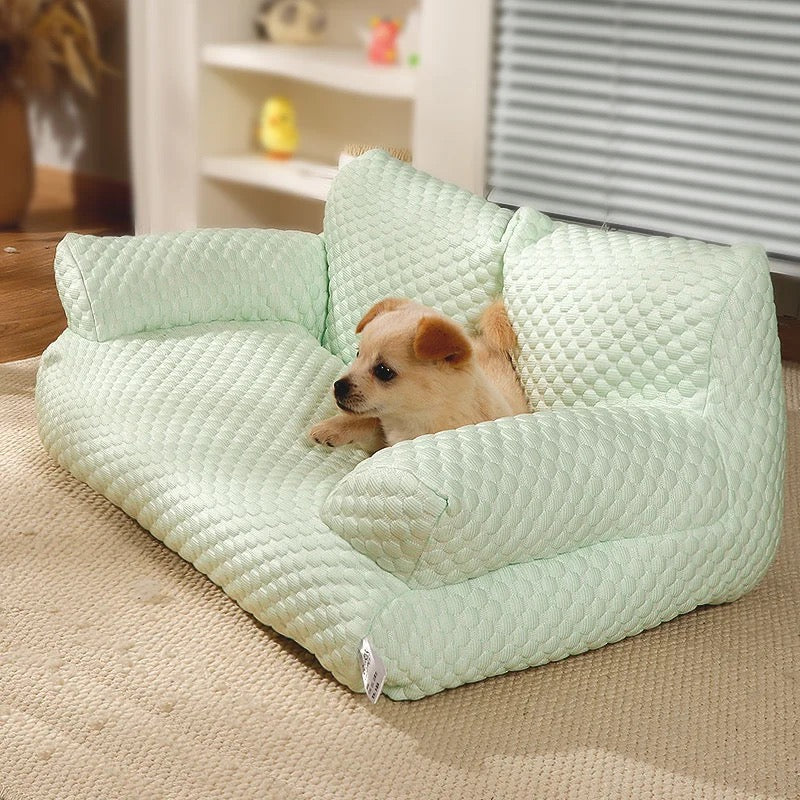 Panier rafraîchissant pour chien à housse lavable, quatre tailles