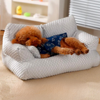 Panier rafraîchissant pour chien à housse lavable, quatre tailles, pourpre