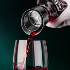 Carafe à décanter 1500 ml en cristal sans plomb, forme iceberg