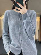 Cardigan femme toutes saisons, quinze coloris, du S au 2XL