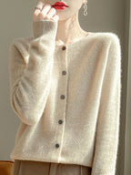 Cardigan femme en maille fine, dix coloris, du S au 2XL