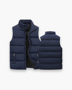 Gilet sans manches homme zippé à col montant, du M au 3XL