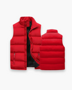 Gilet sans manches homme zippé à col montant, du M au 3XL