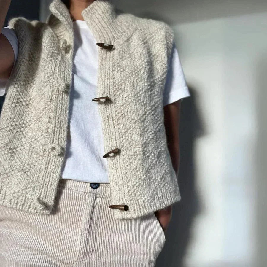 Cardigan femme beige toutes saisons, du S au 2XL