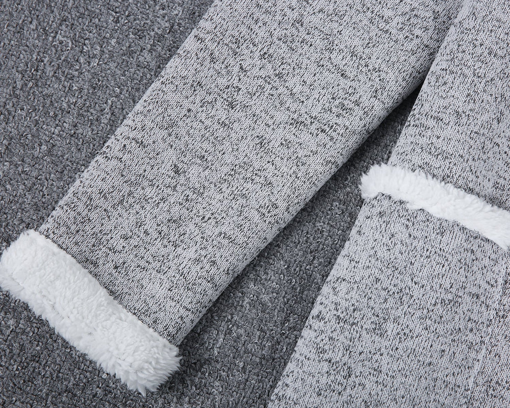 Cardigan ouvert femme gris à manches longues, du S au 2XL