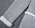 Cardigan ouvert femme gris à manches longues, du S au 2XL